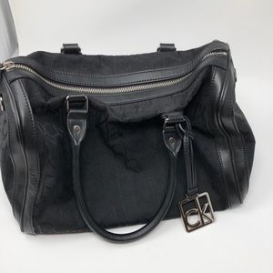 Calvin Klein black satchel